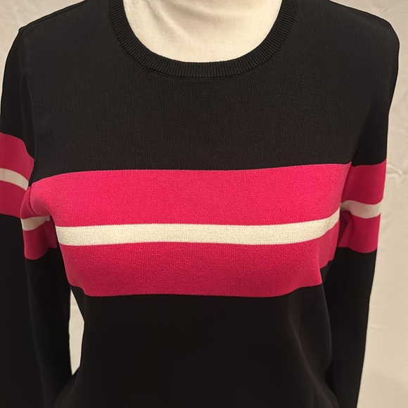 Bar III Crew neck striped sweater - Picture 2 of 5